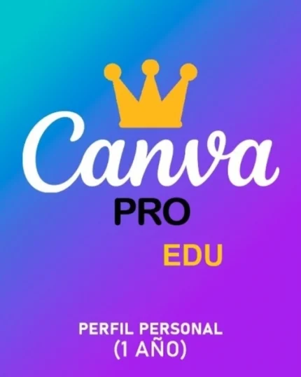 Canva Pro Edu Original | Suscripción 12 Meses | Activa en Tu Cuenta Personal