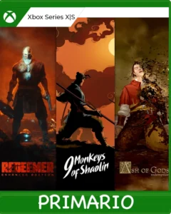 Xbox Series X|S 9 Monkeys of Shaolin + Ash of Gods + Redeemer: Bundle Primario