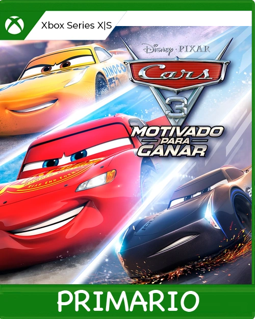 Xbox Series X|S Cars 3: Motivado para ganar Primario