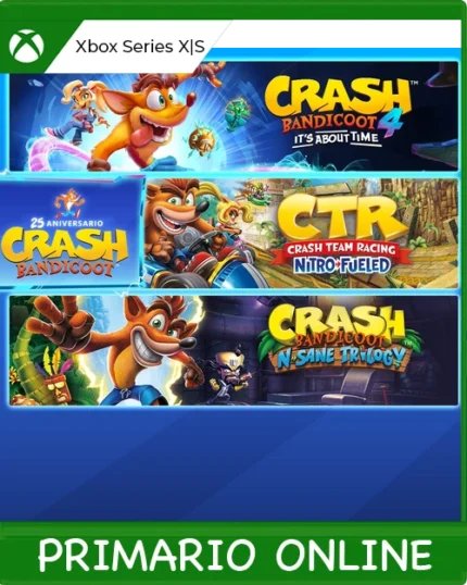 Xbox Series X|S Crash Bandicoot™ - Lote Crashiversary Primario Online