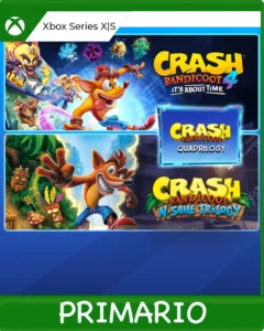 Xbox Series X|S Crash Bandicoot™ - Lote Quadrilogy Primario