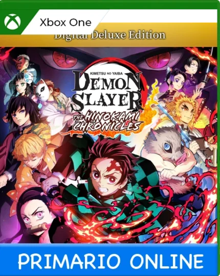 Xbox One Demon Slayer -Kimetsu no Yaiba- The Hinokami Chronicles Digital Deluxe Edition Primario Online