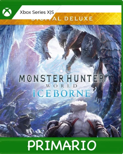 Xbox Series X|S Digital Deluxe de Monster Hunter World: Iceborne Primario