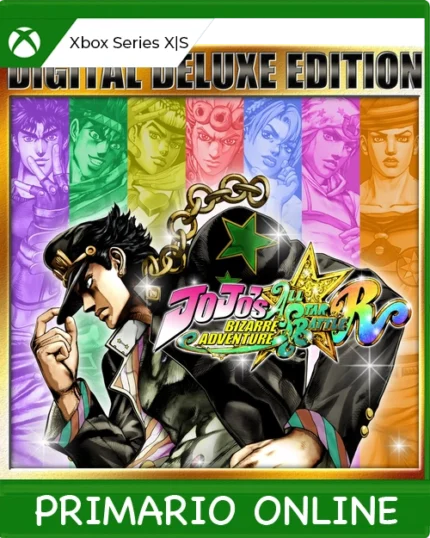 Xbox Series X|S JoJo's Bizarre Adventure: All-Star Battle R Edición Deluxe Primario Online