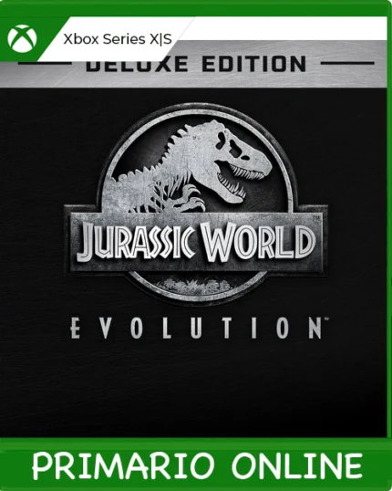 Xbox Series X|S Jurassic World Evolution: paquete Deluxe Primario Online