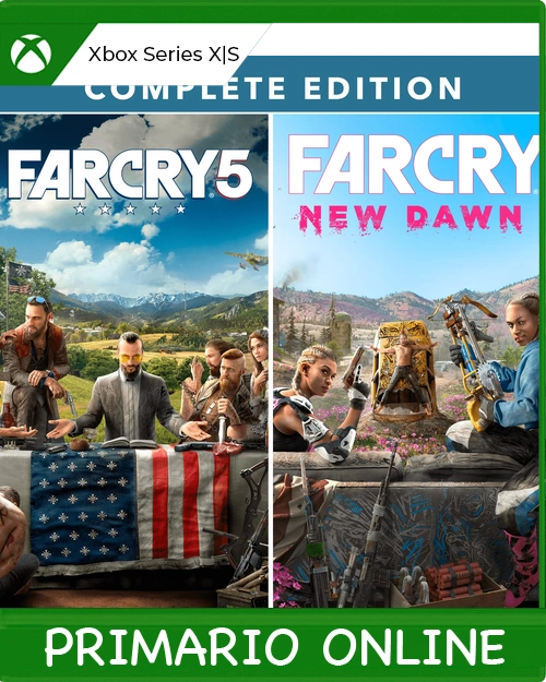 Xbox Series X|S Lote Far Cry® 5 + Far Cry® New Dawn Deluxe Edition Primario Online