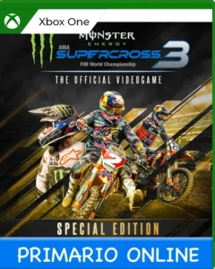 Xbox One Monster Energy Supercross 3 - Special Edition Primario Online