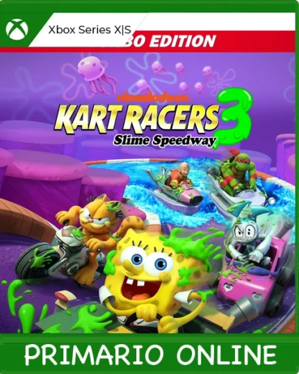 Xbox Series X|S Nickelodeon Kart Racers 3: Slime Speedway Turbo Edition Primario Online