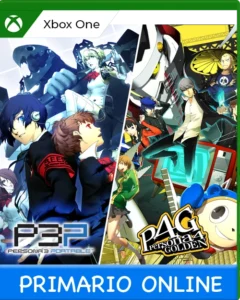 Xbox One Paquete Persona 3 Portable y Persona 4 Golden Primario Online