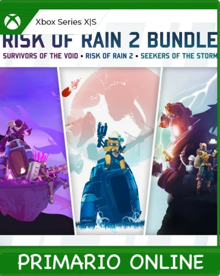 Xbox Series X|S Paquete Risk of Rain 2 + Survivors of the Void + Buscadores de la tormenta Primario Online