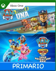 Xbox One Paw Patrol Lote Primario