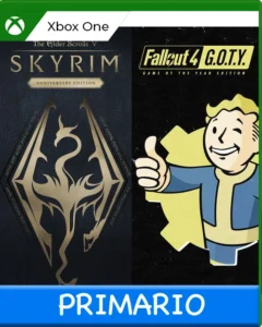 Xbox One Skyrim Anniversary Edition + Fallout 4 G.O.T.Y Bundle Primario