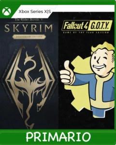 Xbox Series X|S Skyrim Anniversary Edition + Fallout 4 G.O.T.Y Bundle Primario