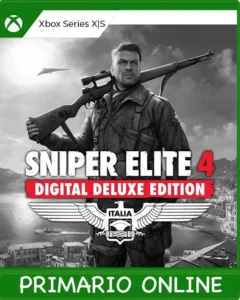 Xbox Series X|S Sniper Elite 4 Digital Deluxe Edition Primario Online